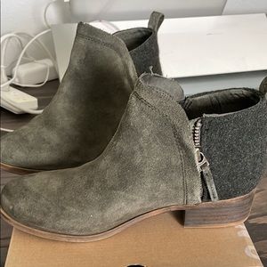 Toms Deia Forest Suede /Wool